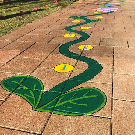 PWS Public School Line Marking Vine